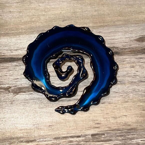 Original Brooch By David Wright Custom Made From ChromePlate NWT - Picture 1 of 9